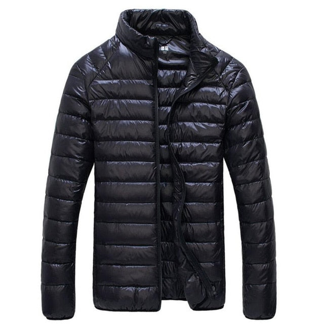 Autumn Casual Jacket Men Ultra light Winter Warm