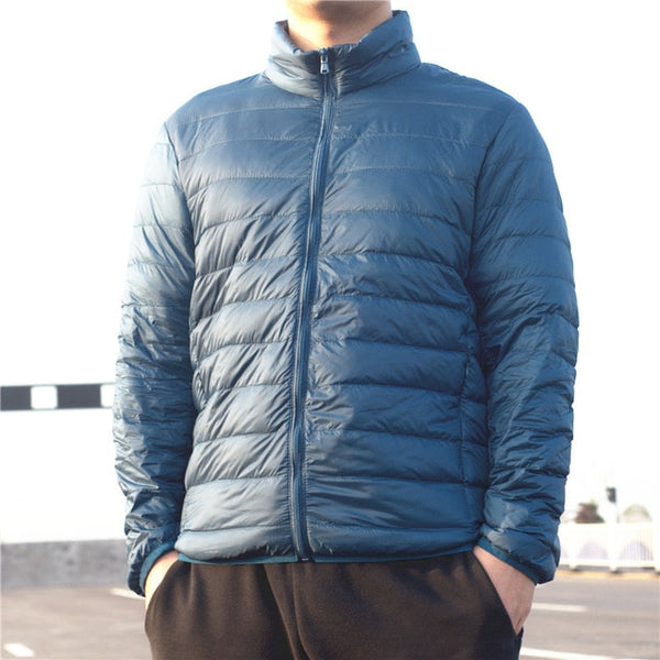 Autumn Casual Jacket Men Ultra light Winter Warm