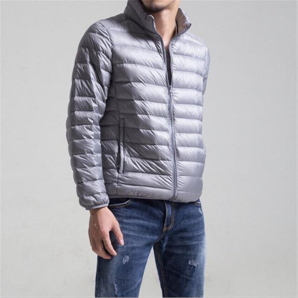 Autumn Casual Jacket Men Ultra light Winter Warm