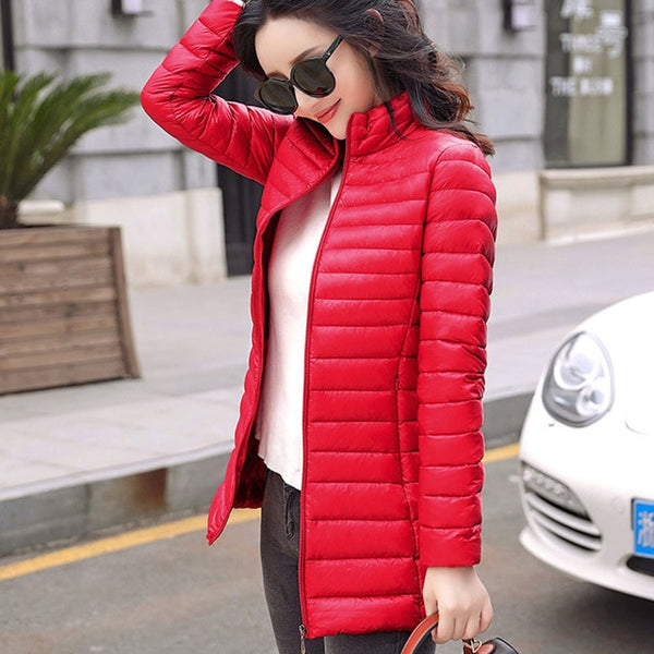 Winter Women Warm Basic Jacket