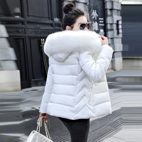 Parkas Women Winter Coat Thick Cotton