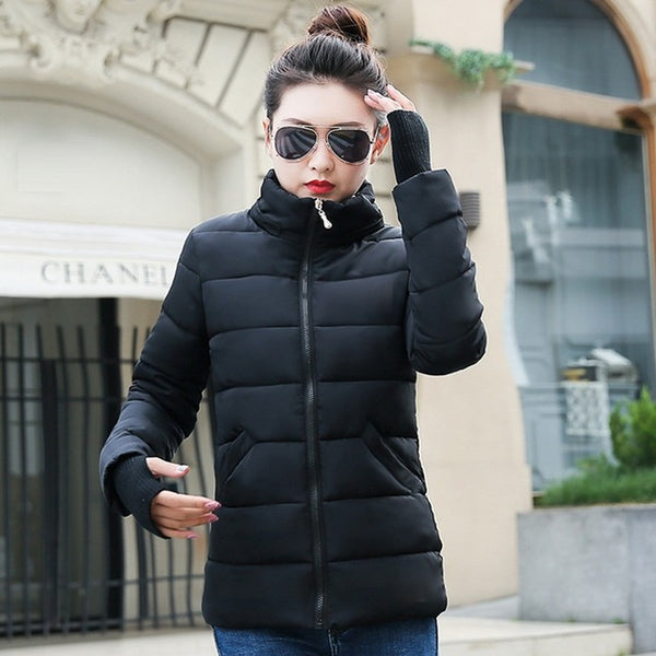 Parkas Women Winter Coat Thick Cotton