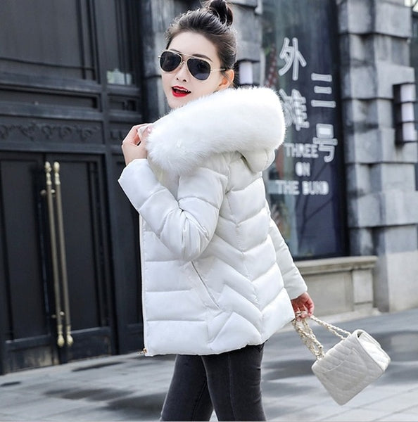 Parkas Women Winter Coat Thick Cotton