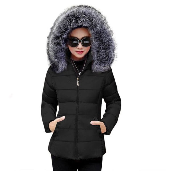 Parkas Women Winter Coat Thick Cotton