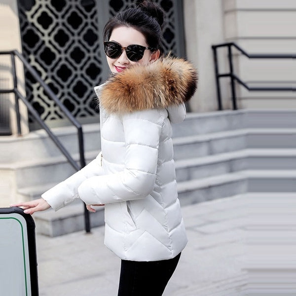 Parkas Women Winter Coat Thick Cotton