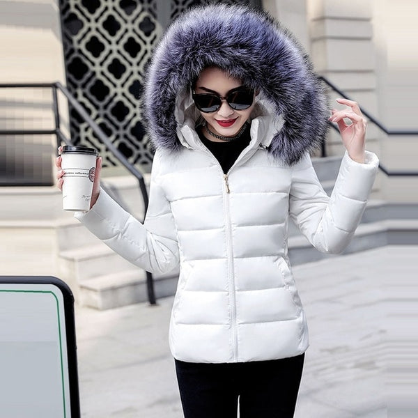 Parkas Women Winter Coat Thick Cotton