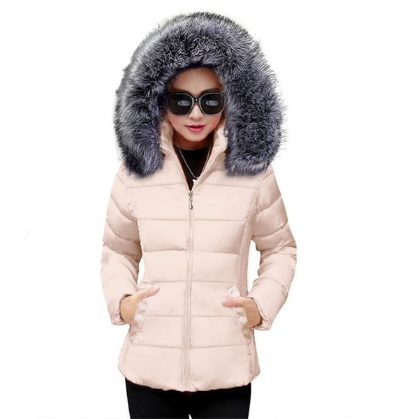 Parkas Women Winter Coat Thick Cotton