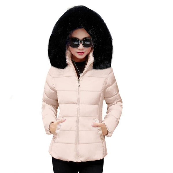 Parkas Women Winter Coat Thick Cotton