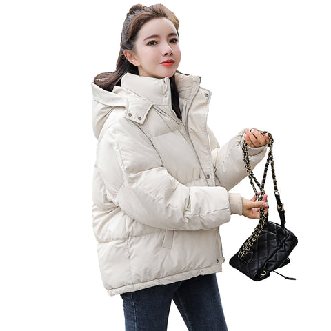 Winter Hooded Down Parka Coat Women