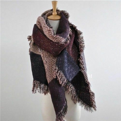 Large Scarves Women's Thick Long