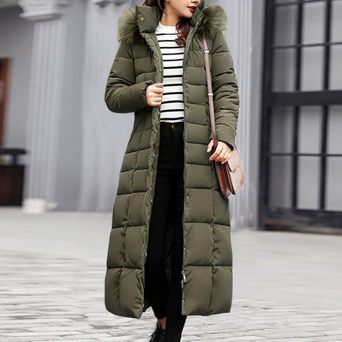 Coat Women Winter Jacket Cotton Padded Warm