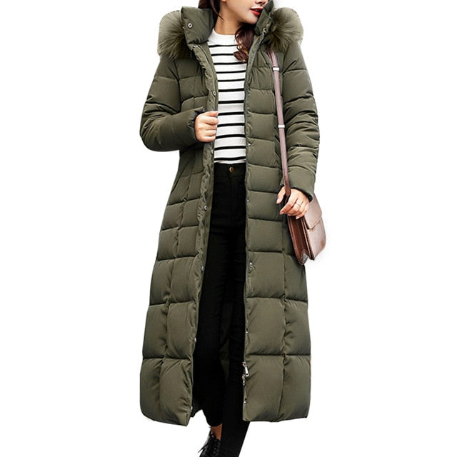 Coat Women Winter Jacket Cotton Padded Warm