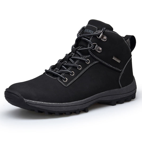 Winter Snow Boots Warm Leather Casual