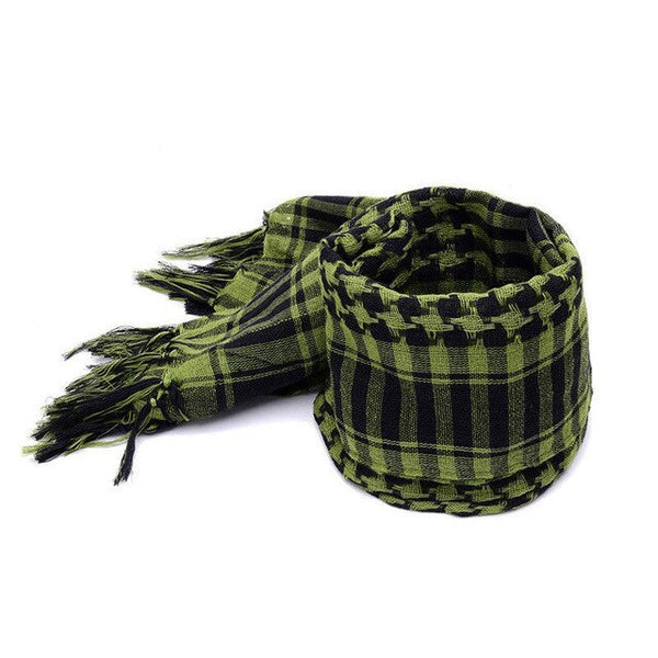 Mens Lightweight Square Outdoor Scarf Shawl Military