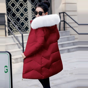 Winter Long Jacket  Coat Women Fake Fur