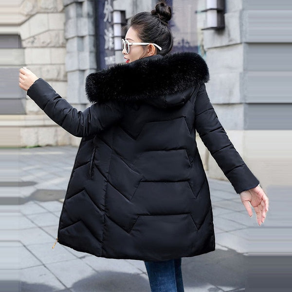 Winter Long Jacket  Coat Women Fake Fur