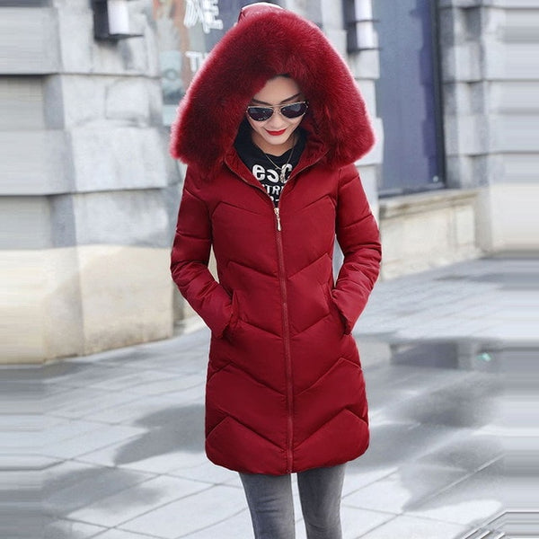 Winter Long Jacket  Coat Women Fake Fur