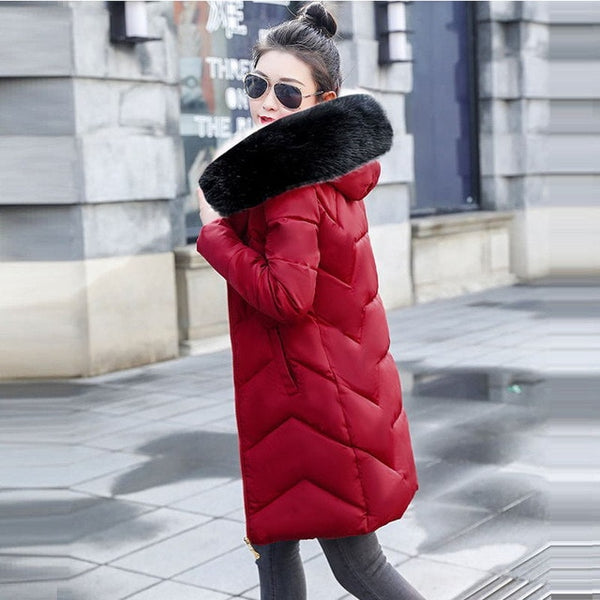 Winter Long Jacket  Coat Women Fake Fur