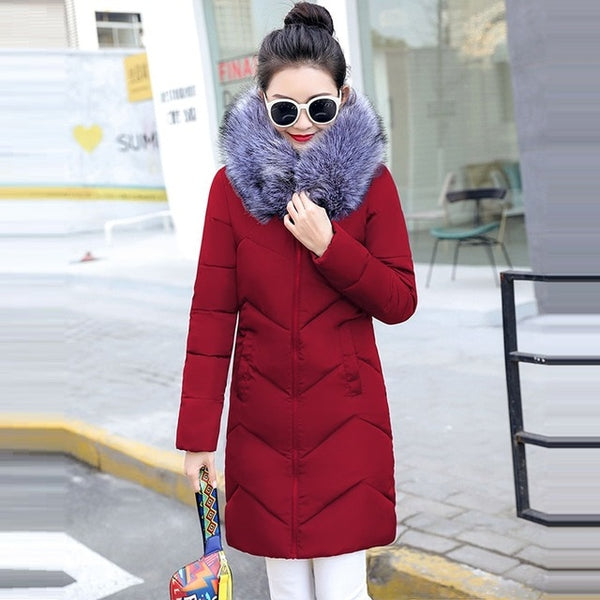 Winter Long Jacket  Coat Women Fake Fur