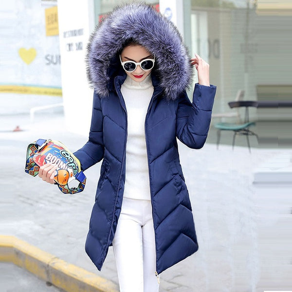 Winter Long Jacket  Coat Women Fake Fur