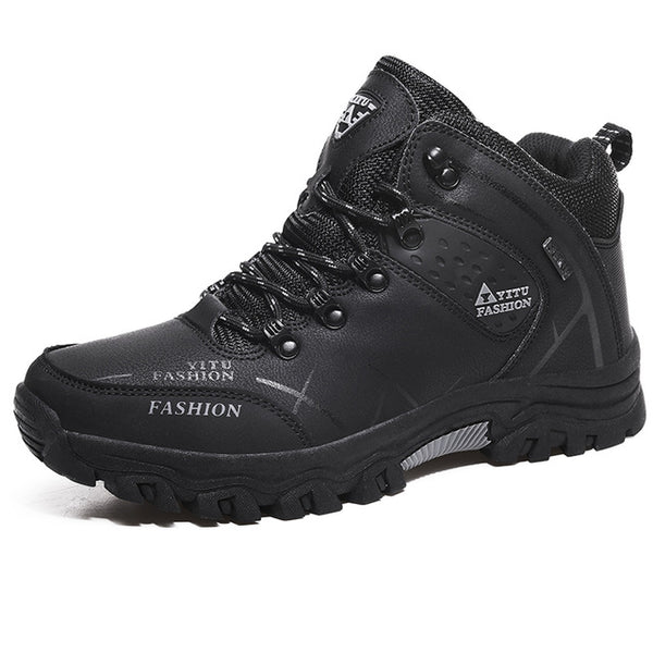 Winter Boots Leather Casual Travel Men