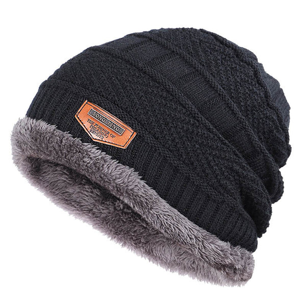 Men Winter Beanies Knitted Caps