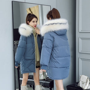 Women Winter Parkas Cotton Jacket