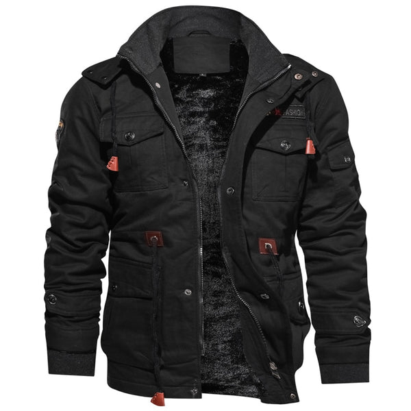 Jacket Men Thick Warm Military Bomber Tactical