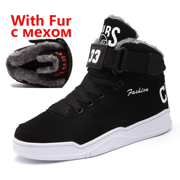 Snow Boots Men Comfortable High Top