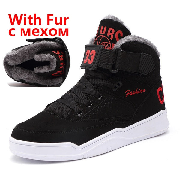 Snow Boots Men Comfortable High Top