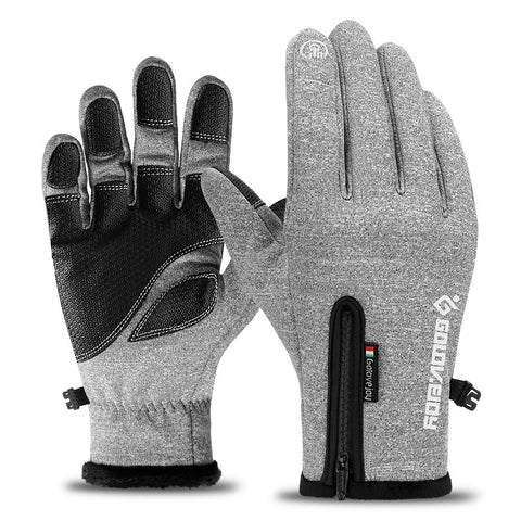 Winter Men Windproof Gloves Anti Slip Thermal Warm