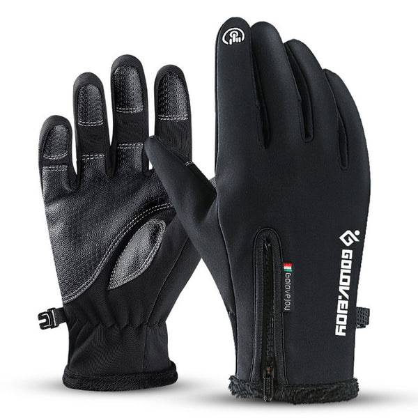 Winter Men Windproof Gloves Anti Slip Thermal Warm