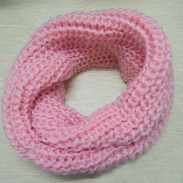 Winter Cable Ring Scarf Women Infinity Scarves