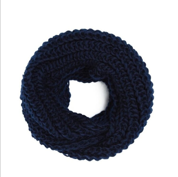 Unisex Winter scarf knitted Scarves Collar Neck