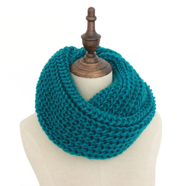 Unisex Winter scarf knitted Scarves Collar Neck