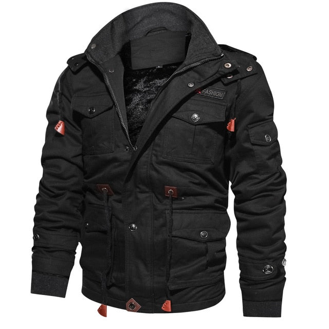 Clothing Military Jacket Men Winter Thick