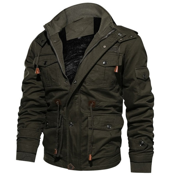 Clothing Military Jacket Men Winter Thick